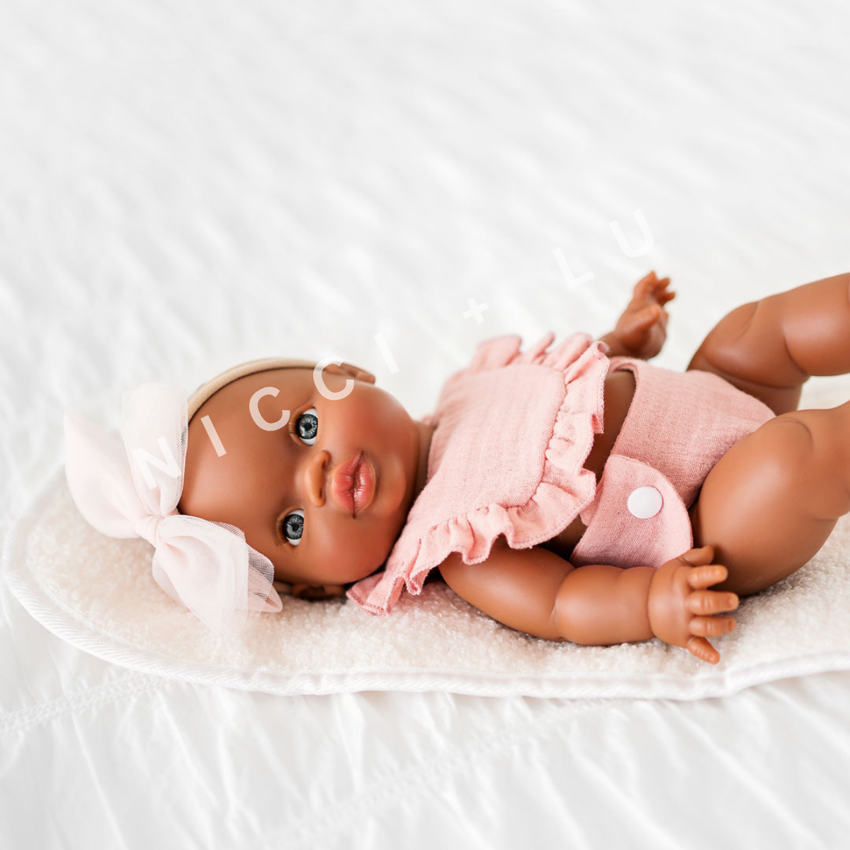 Doll Change Mat – Ivory