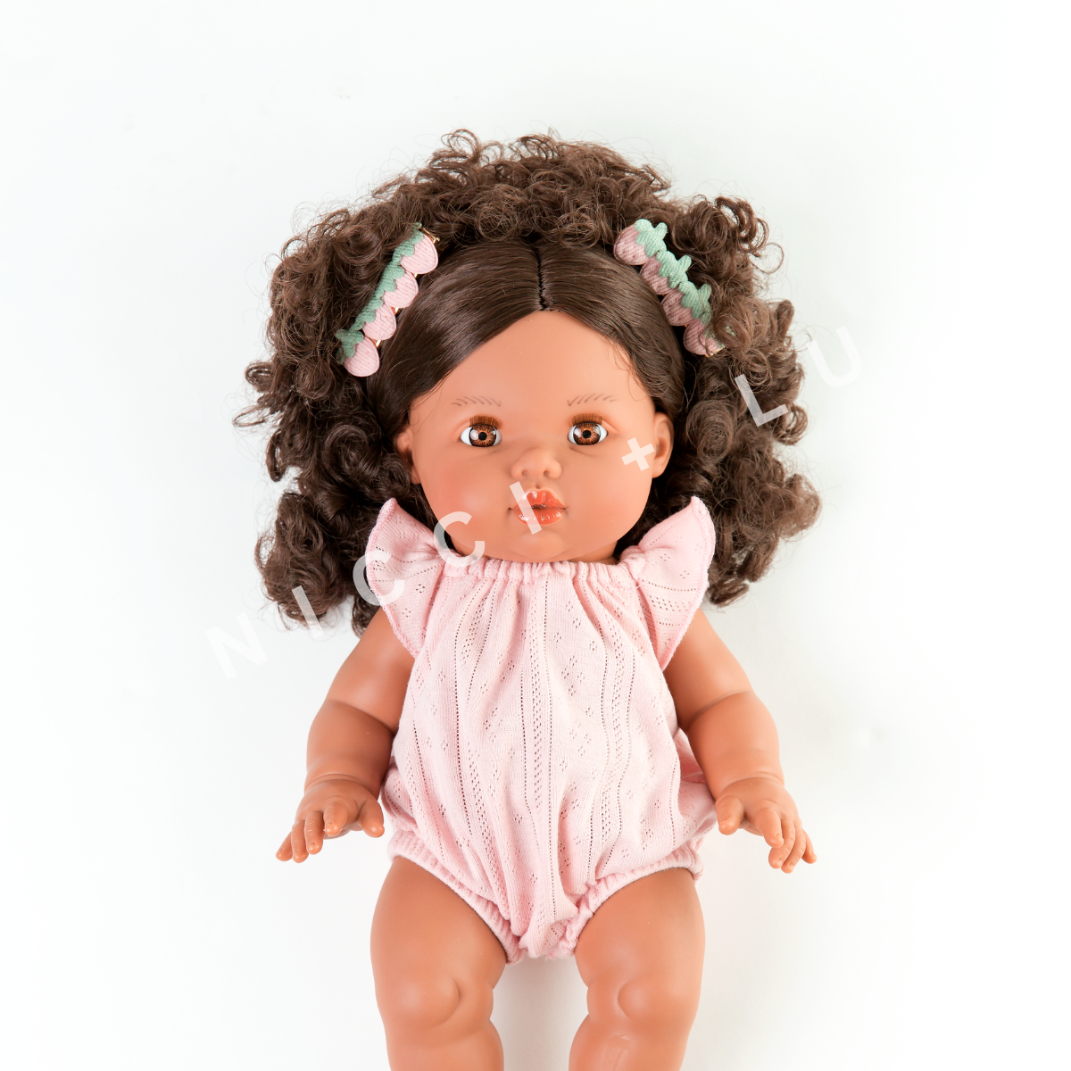 Mini Coletto Zaara – 34cm Anatomically Correct Doll with brown eyes