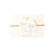 Soft Headband- Pinweel Bow Crochet Lace - White