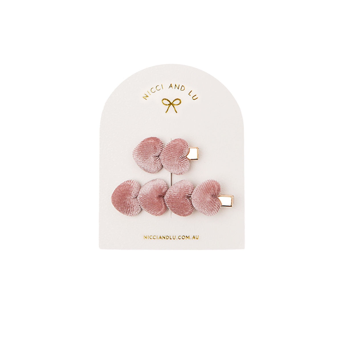 Velvet Hearts Set-Rose Blush