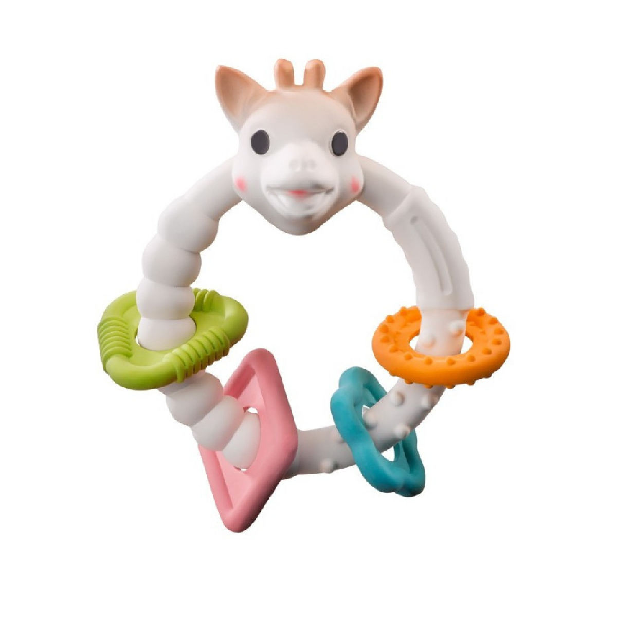 Sophie the Giraffe - So Pure Colo rings