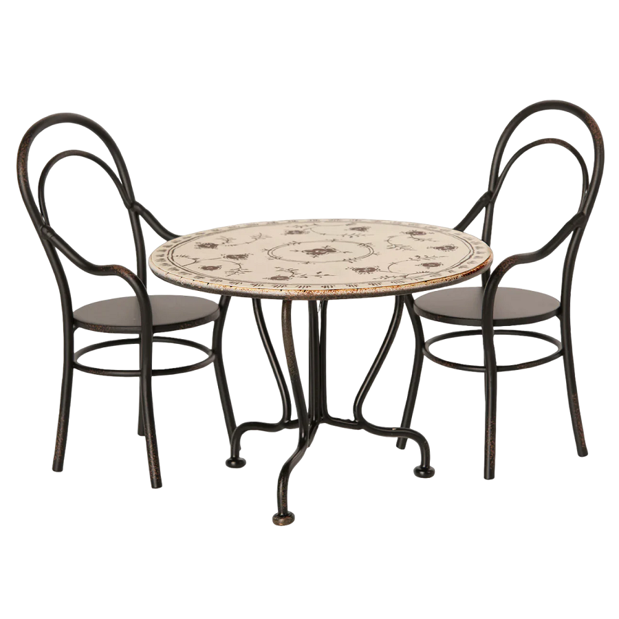 Maileg - Dining Table Set with 2 Chairs