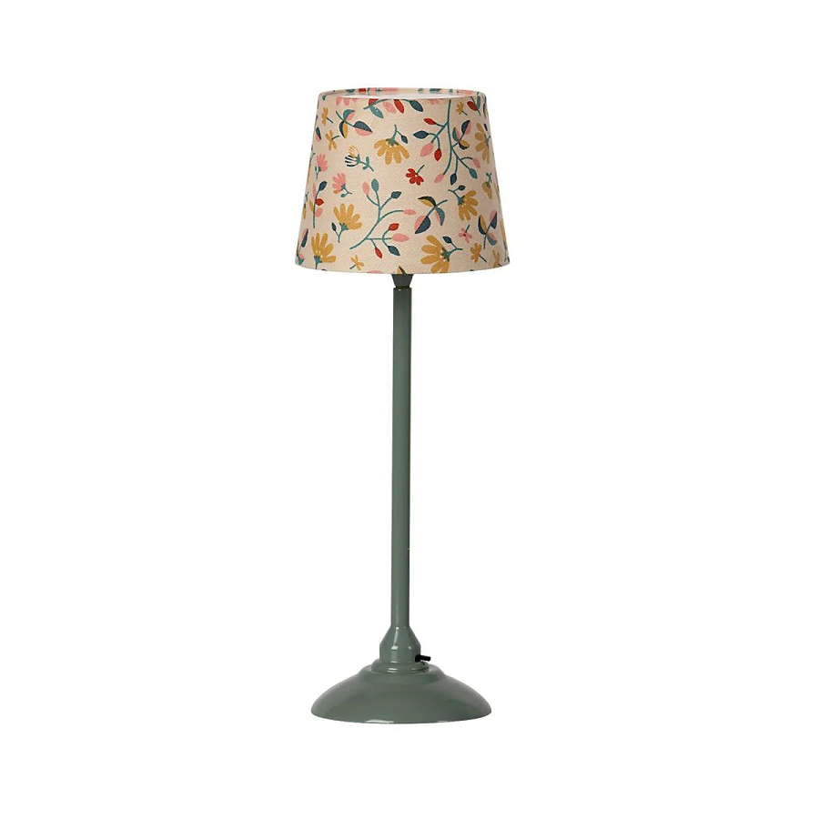 Maileg - Miniature Floor Lamp dark mint