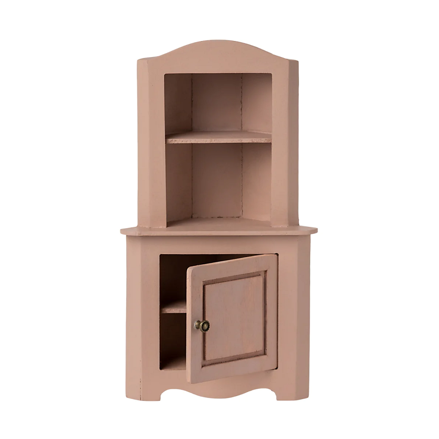 Maileg - Miniature Corner Cabinet rose