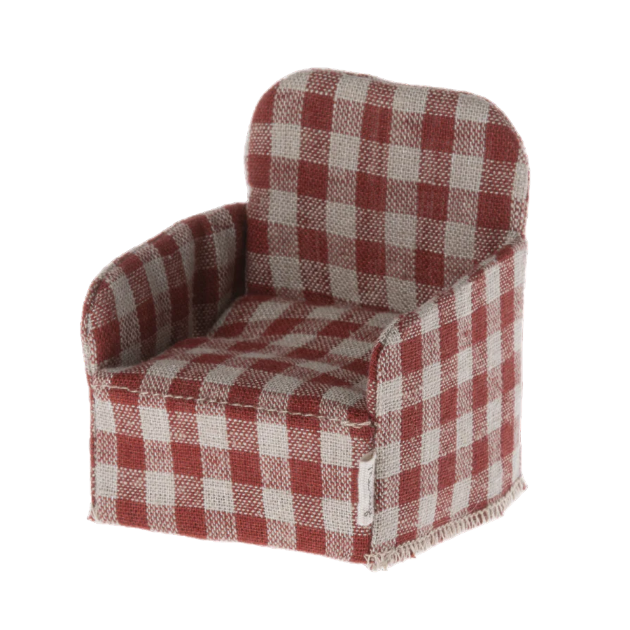 Maileg - Chair for Mouse red