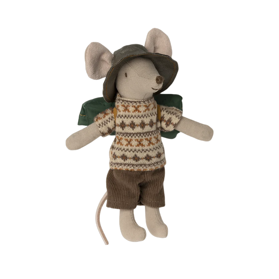 Maileg - Hiker Mouse Big Brother