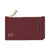 Slim Zip Cardholder - Burgandy