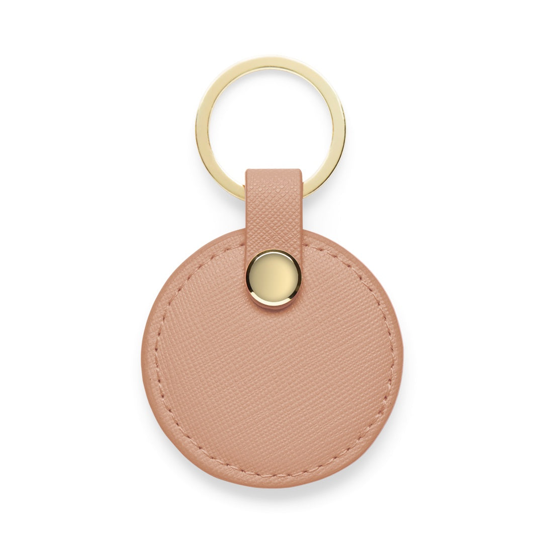 Circle Keyring - Taupe