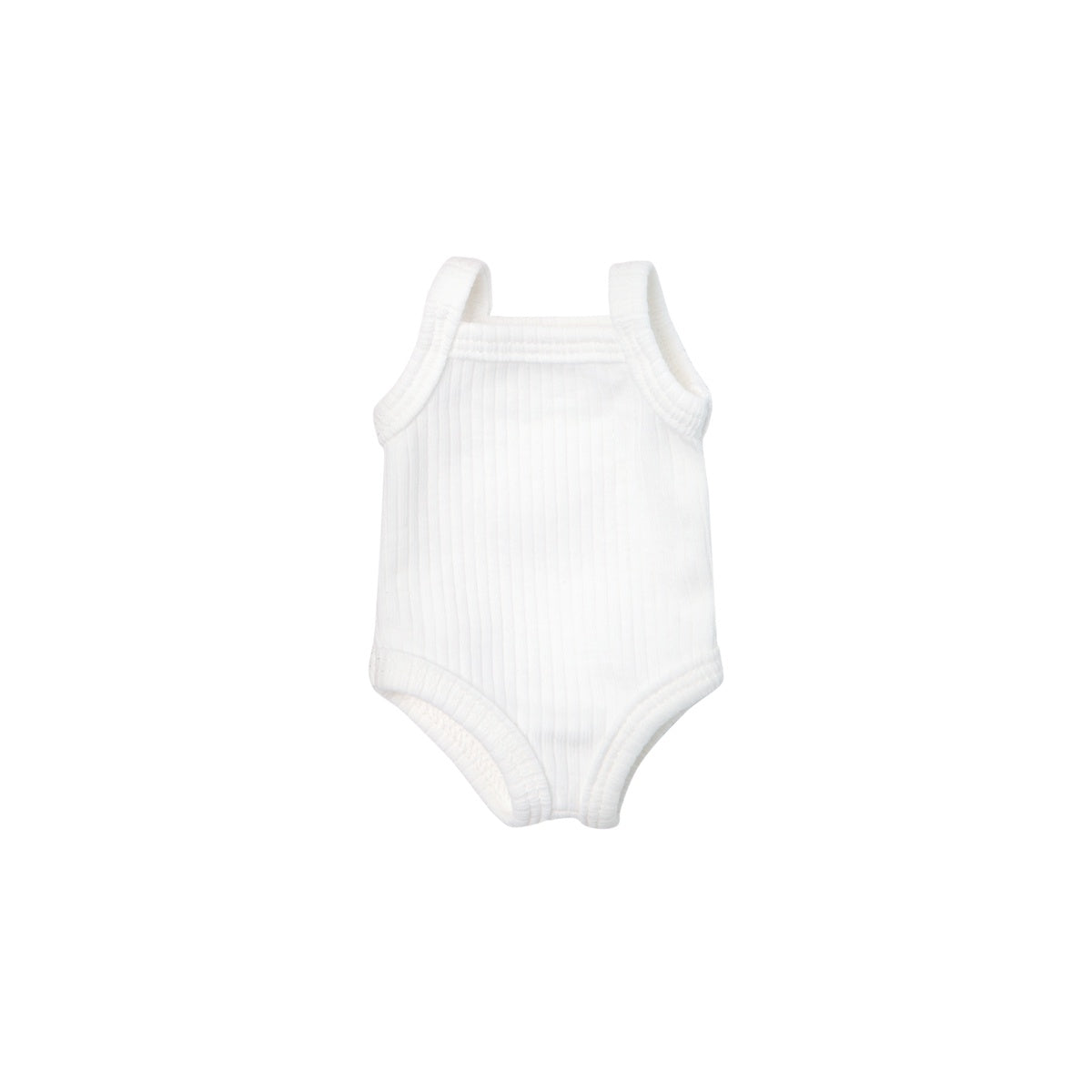 Doll Clothing - Freya Singlet Bodysuit for 34cm Dolls - Ivory