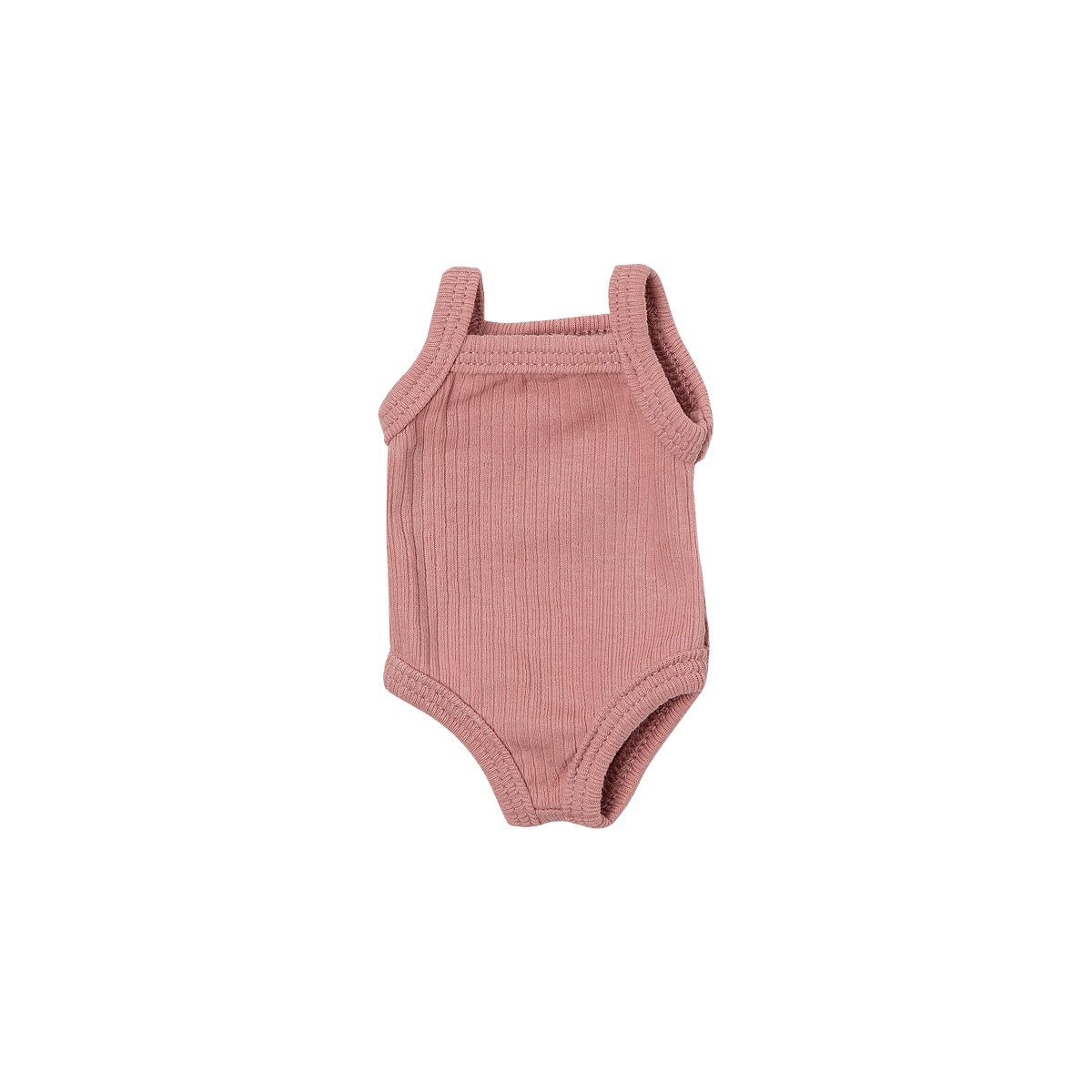 Doll Clothing - Freya Singlet Bodysuit for 34cm Dolls -  Rose Blush