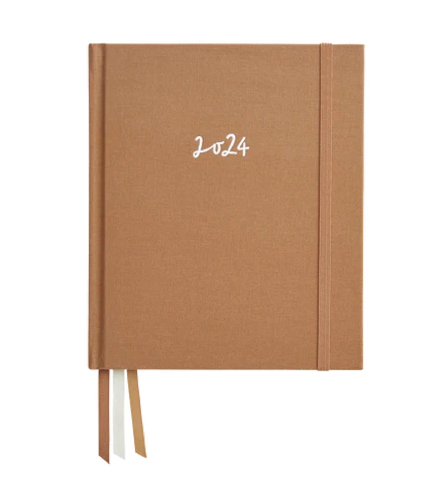 Emma Kate 2024 Planner - Signature - VERTICAL - Weekly - Biscotti