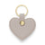 Heart Keyring - Grey