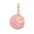 Pompom Keyring - Pink