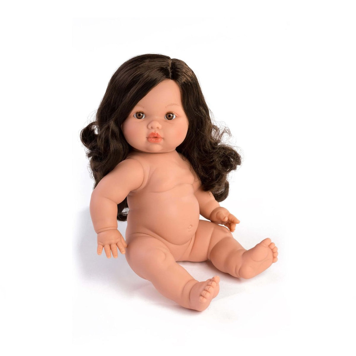 Llorens Mini Coletto Mini Colettos Alaska Anatomically correct 34cm doll with brown eyes and brown hair