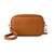 Crossbody Bag - Tan Pebble Leather