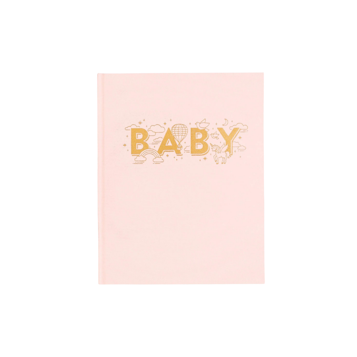 Girls Baby Book in Rose