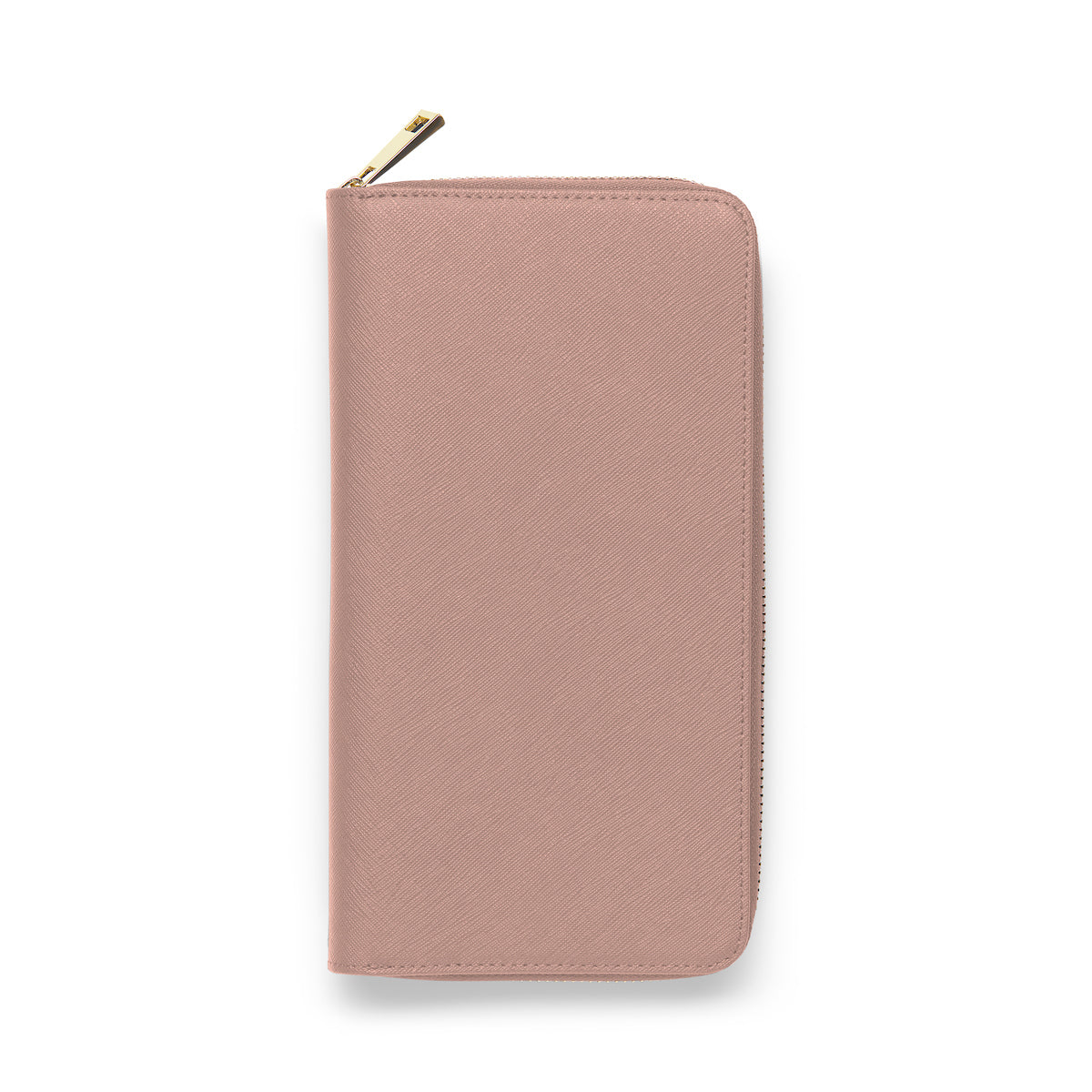 Zip Travel Wallet - Taupe