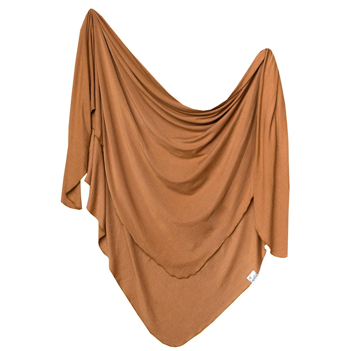 zzz Copper Pearl - Knit Swaddle Blanket - Camel