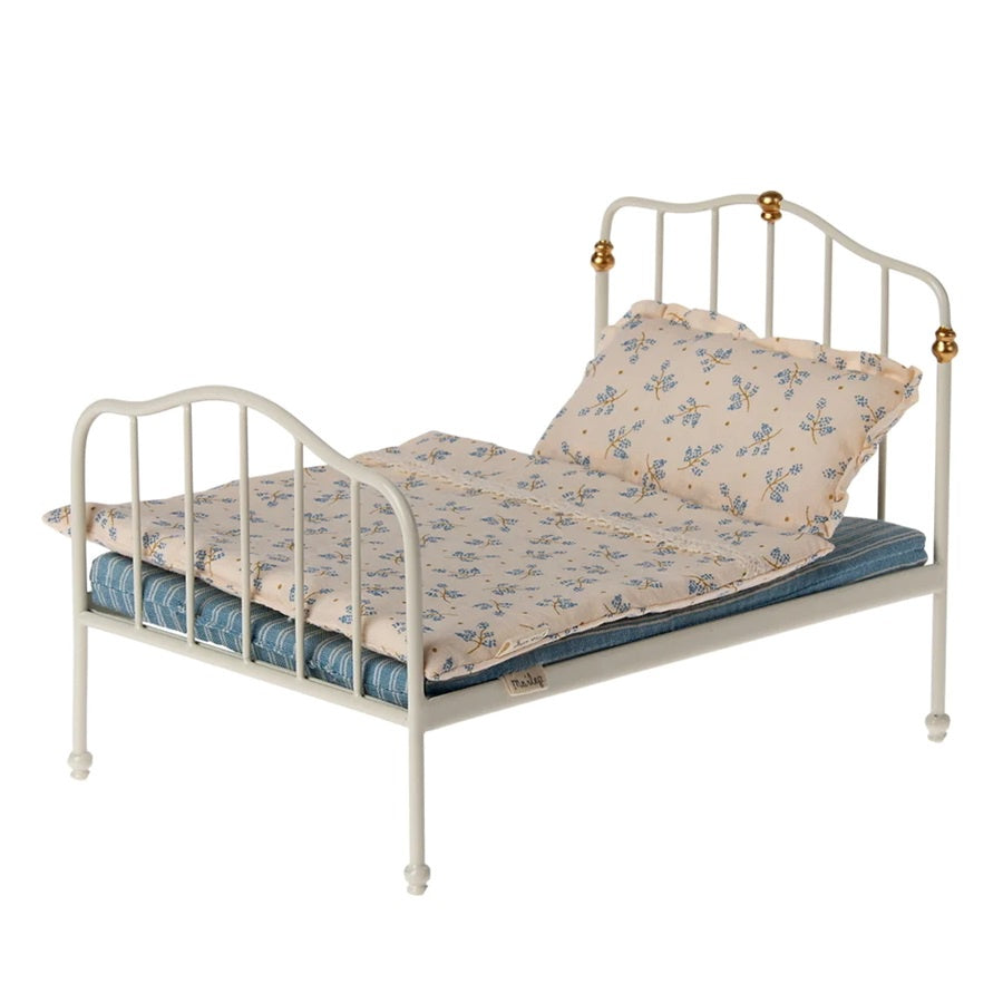 Maileg - Mouse Vintage Double Bed off-white