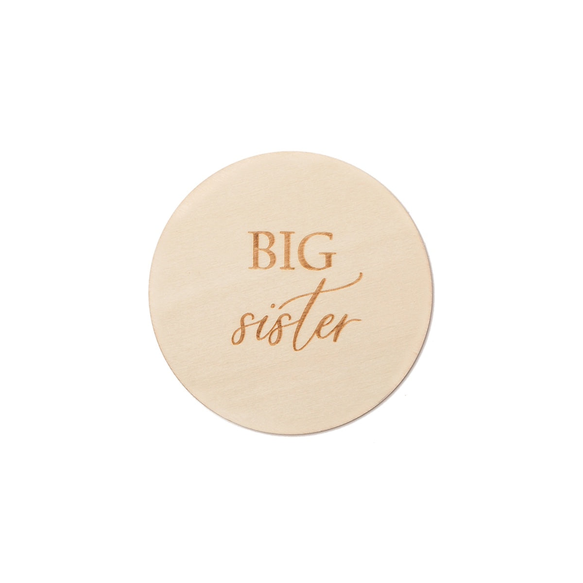 Milestone Card - Big sister