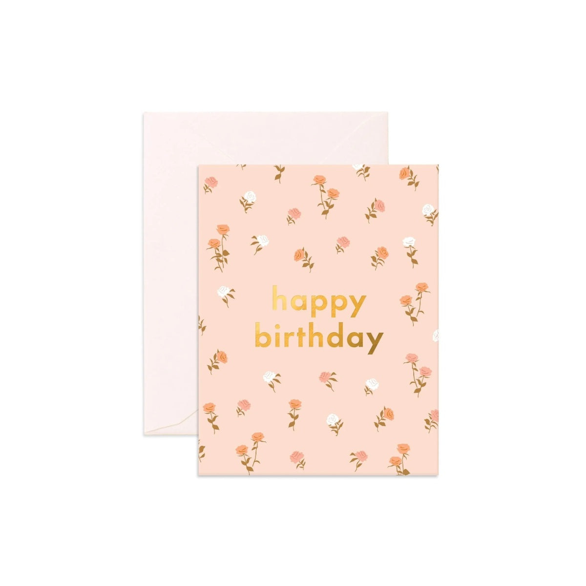 Birthday Roses Greeting Card