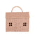 Olli Ella Rattan Casa Clutch - Rose