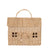 Olli Ella Rattan Casa Clutch - Straw