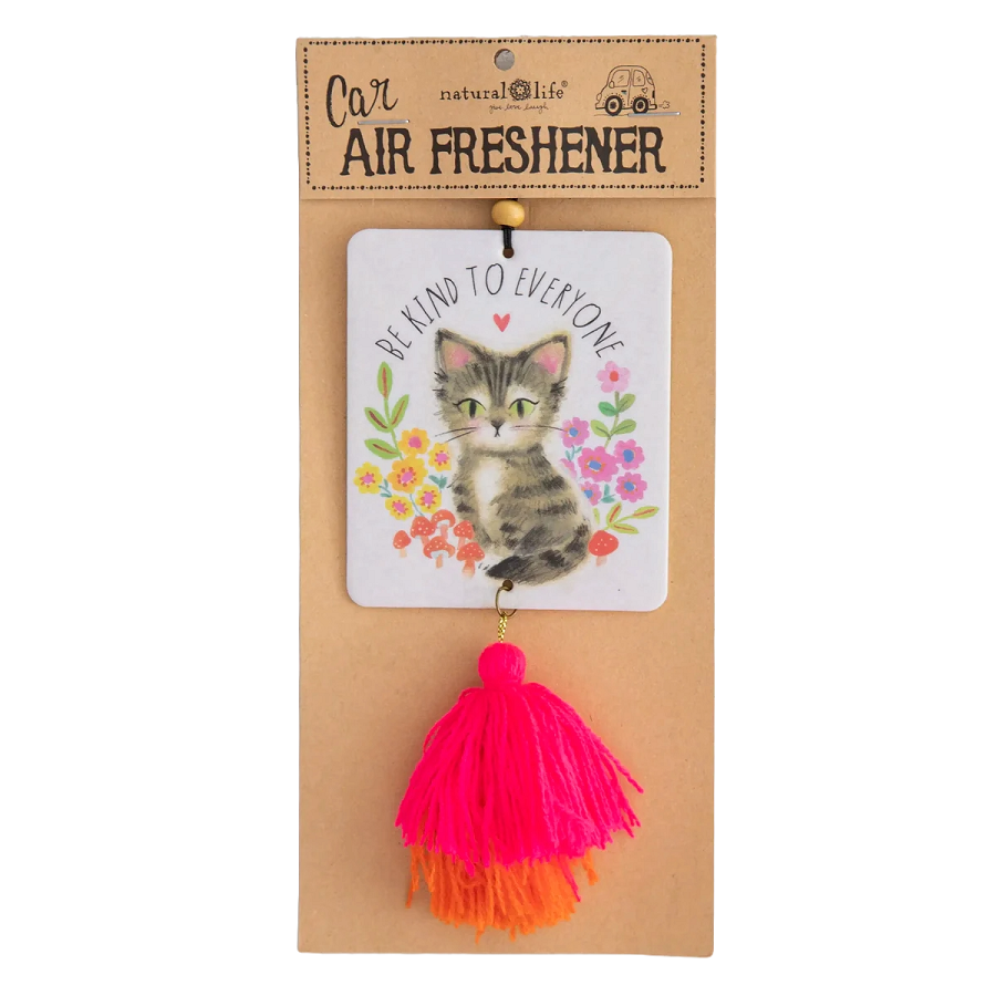 Air Freshener Kind To Everyone Cat - Lemon