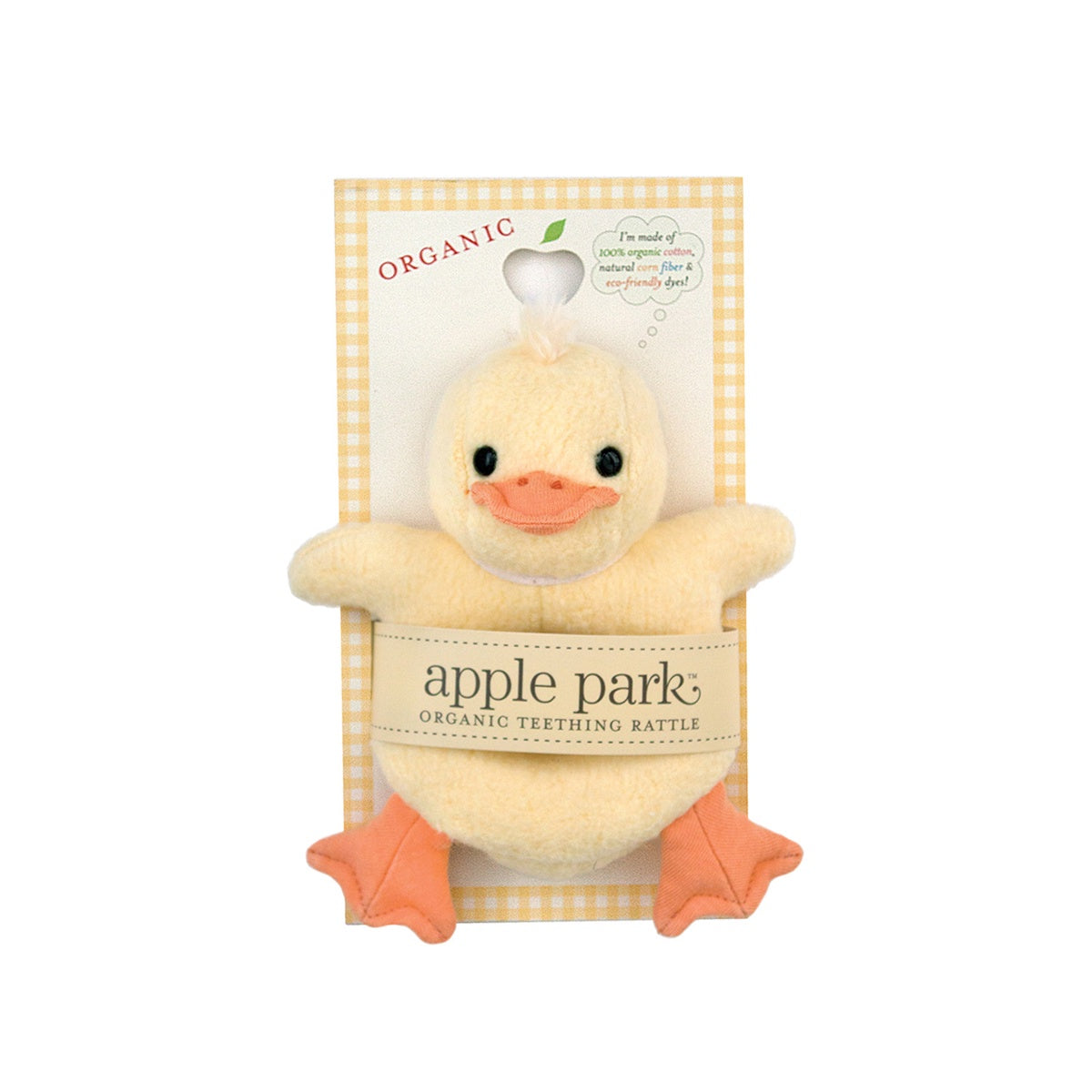 zzz Apple Park - Ducky Soft Rattle