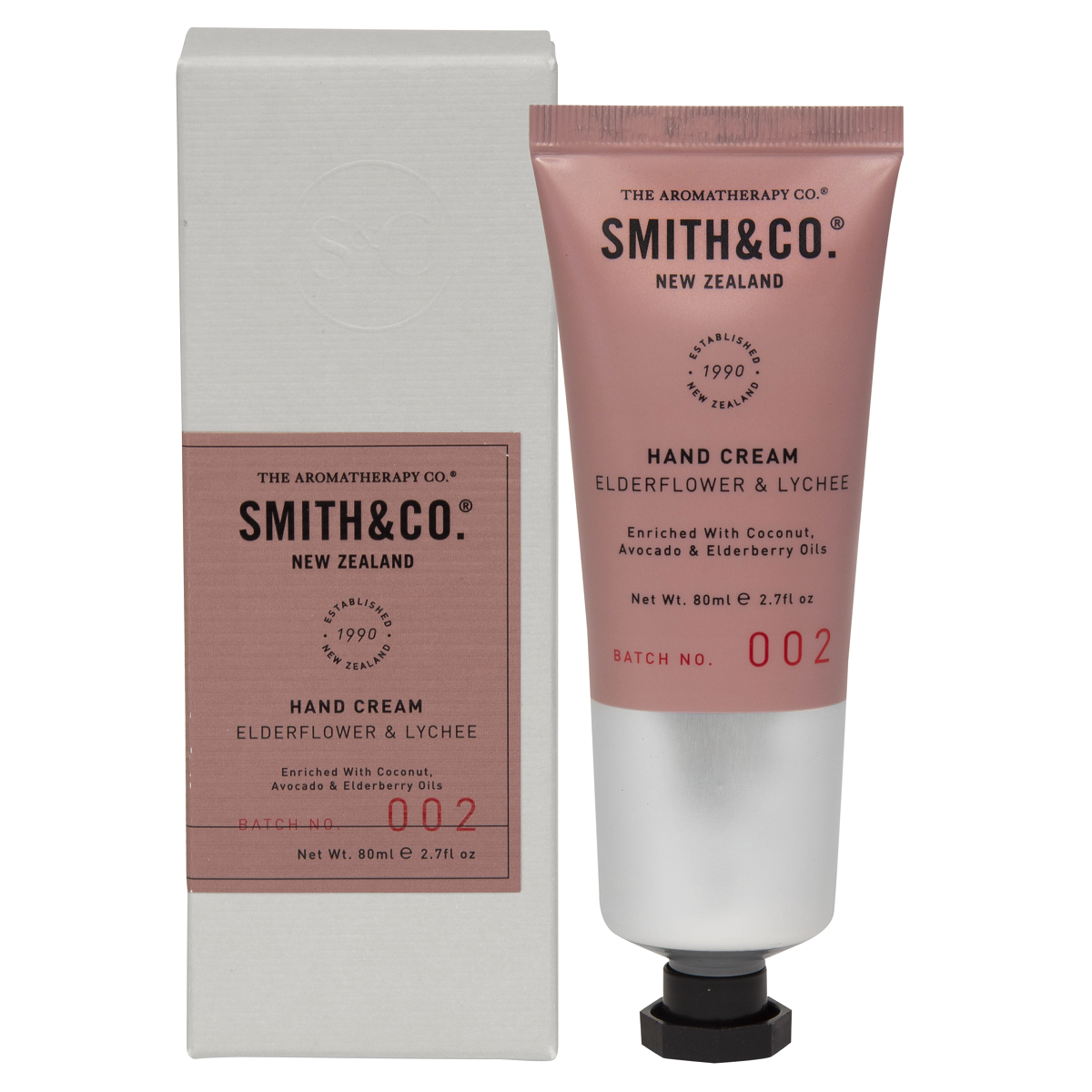 Smith & Co 80ml Hand cream - Elderflower & Lychee