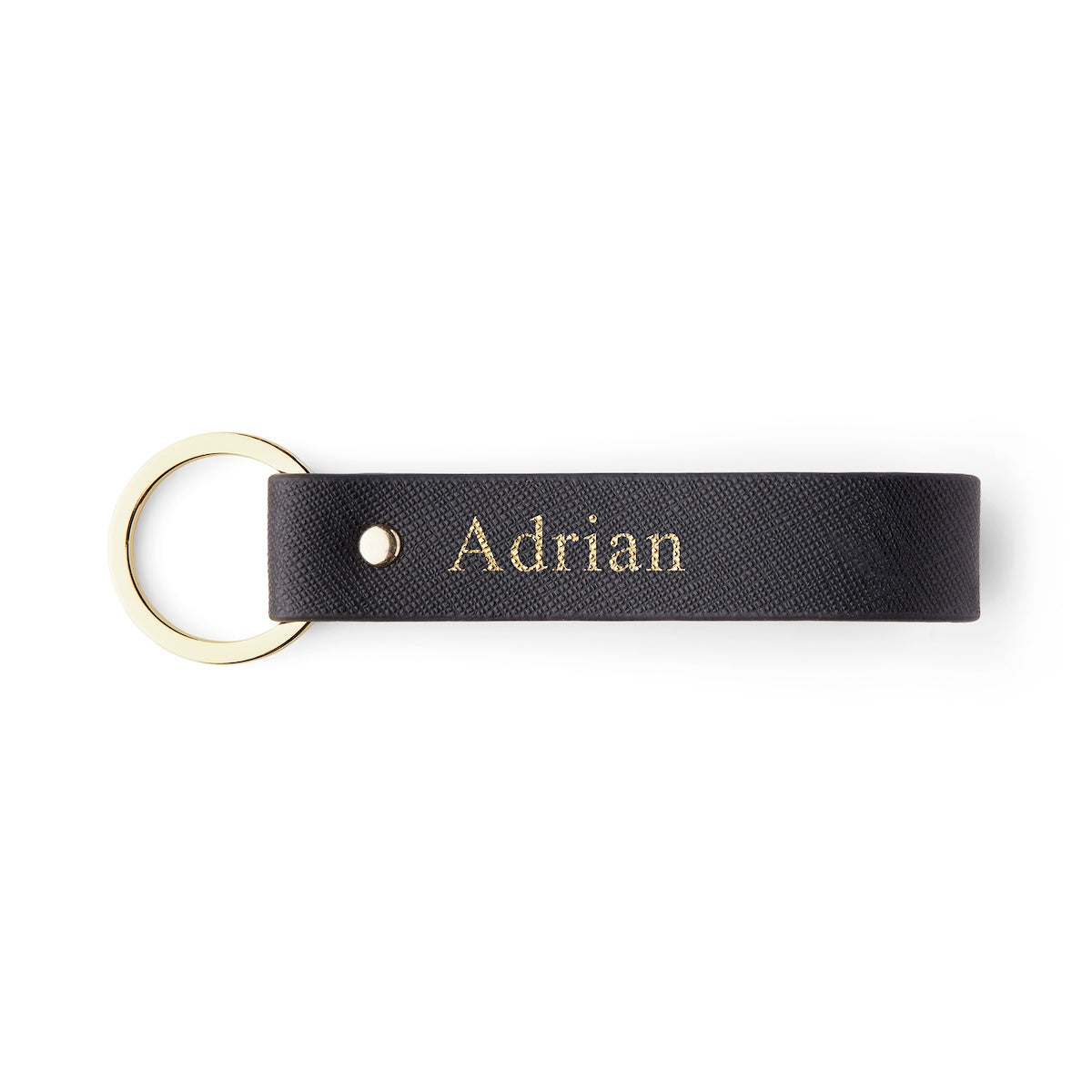 Short Strap Keyring - Black