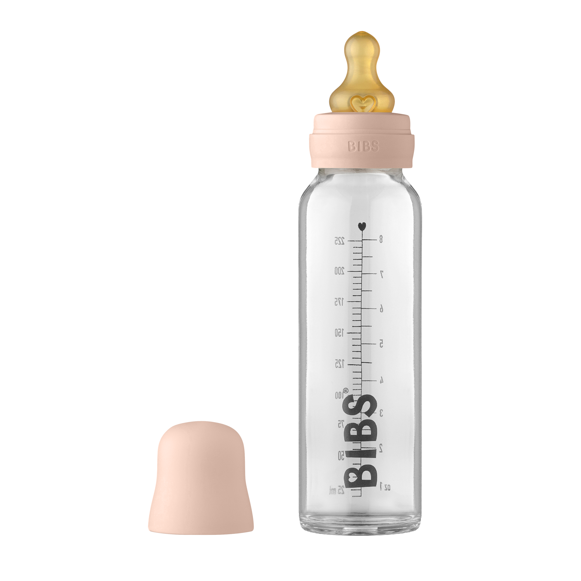 225ml Glass Bottle Set - Blush