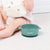 Silicone Suction Bowl and Spoon Set - Oil Green