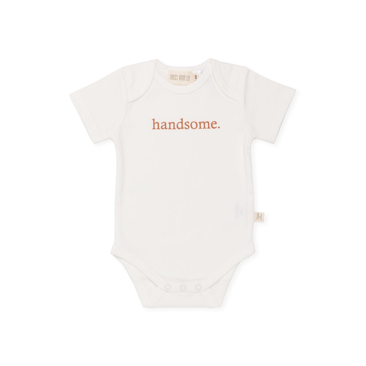 Handsome Word Romper