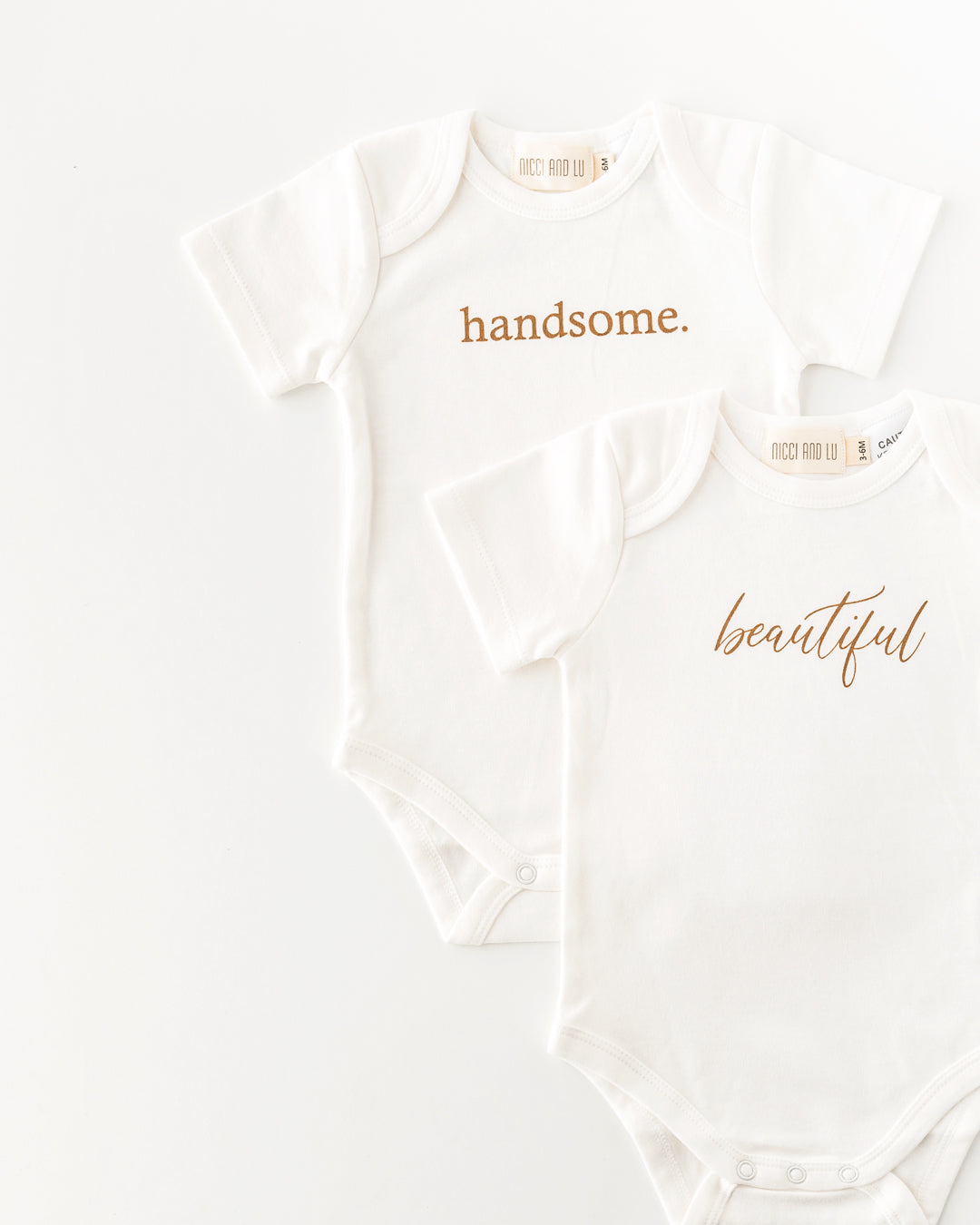 Handsome Word Romper