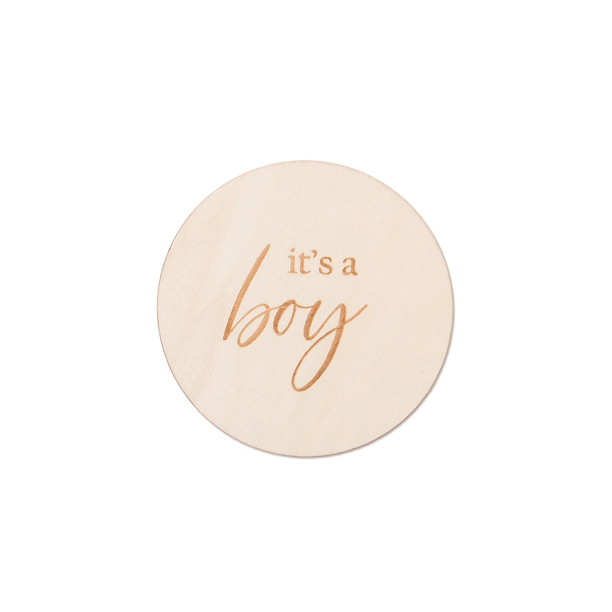 Milestone Card - It's a boy