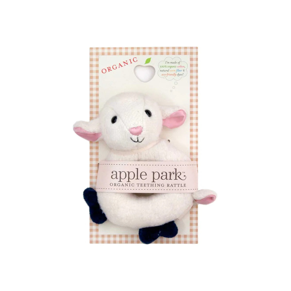 Apple Park - Lamby Soft Rattle
