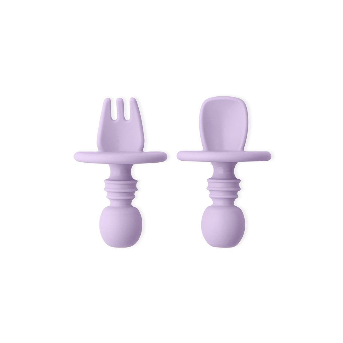 Small Fork and Spoon Set - Lilac