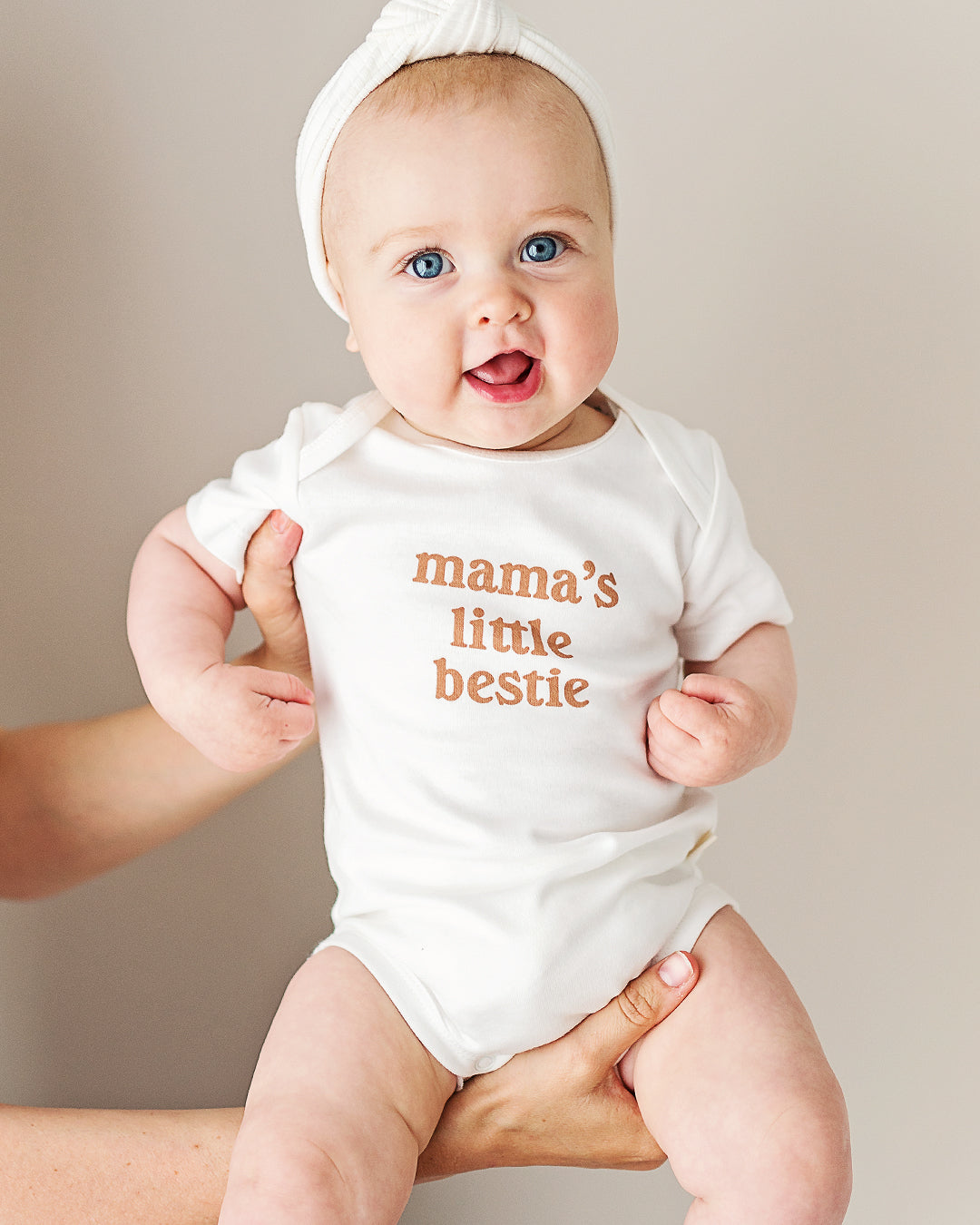 Mama&#39;s Little Bestie Word Romper