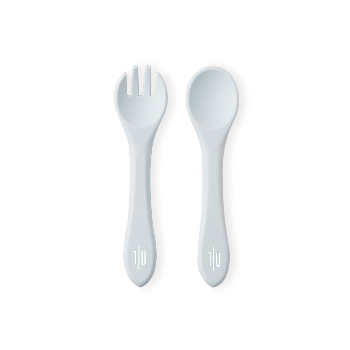 Silicone Fork and Spoon Set - Ether