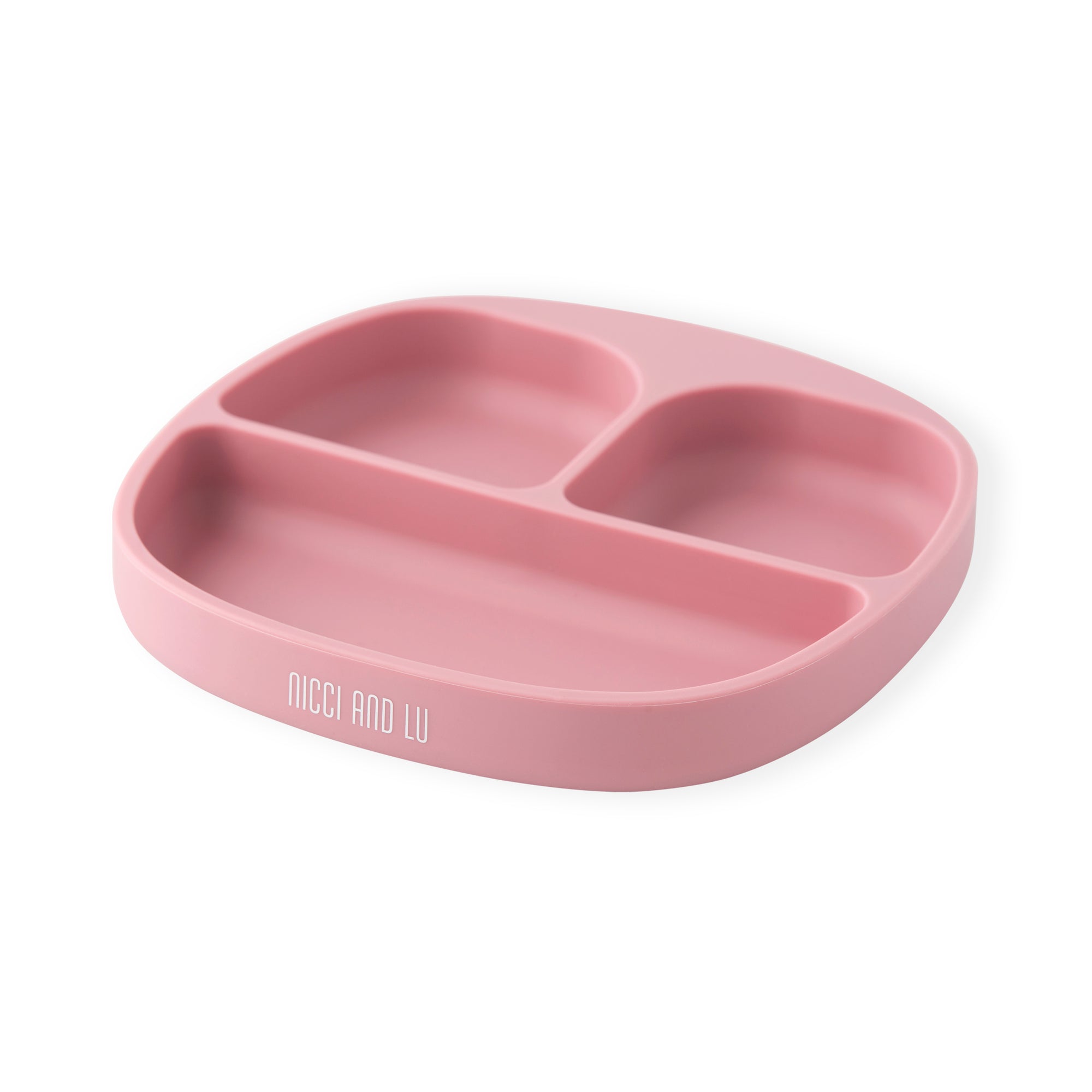 Silicone Suction Plate - Rose Blush
