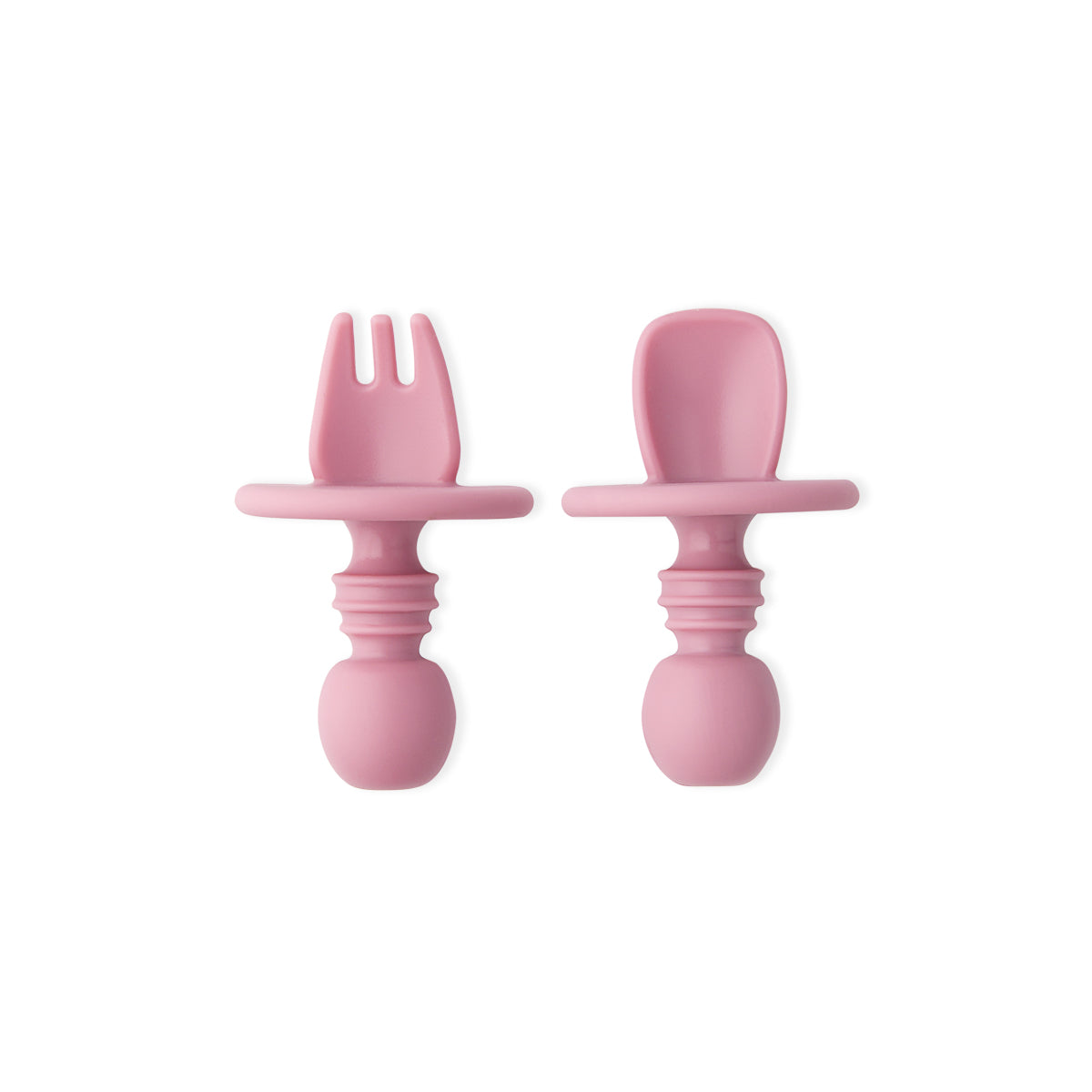 Small Fork and Spoon Set - Rose Blush