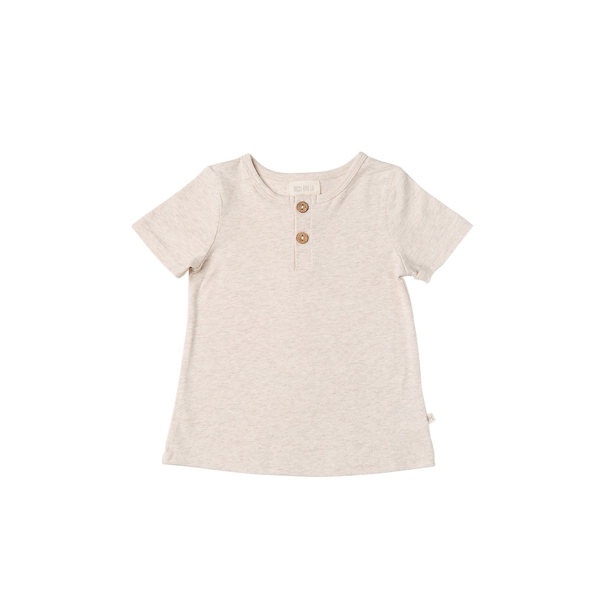 Ivy T-shirt Short Sleeve - Oat Marle