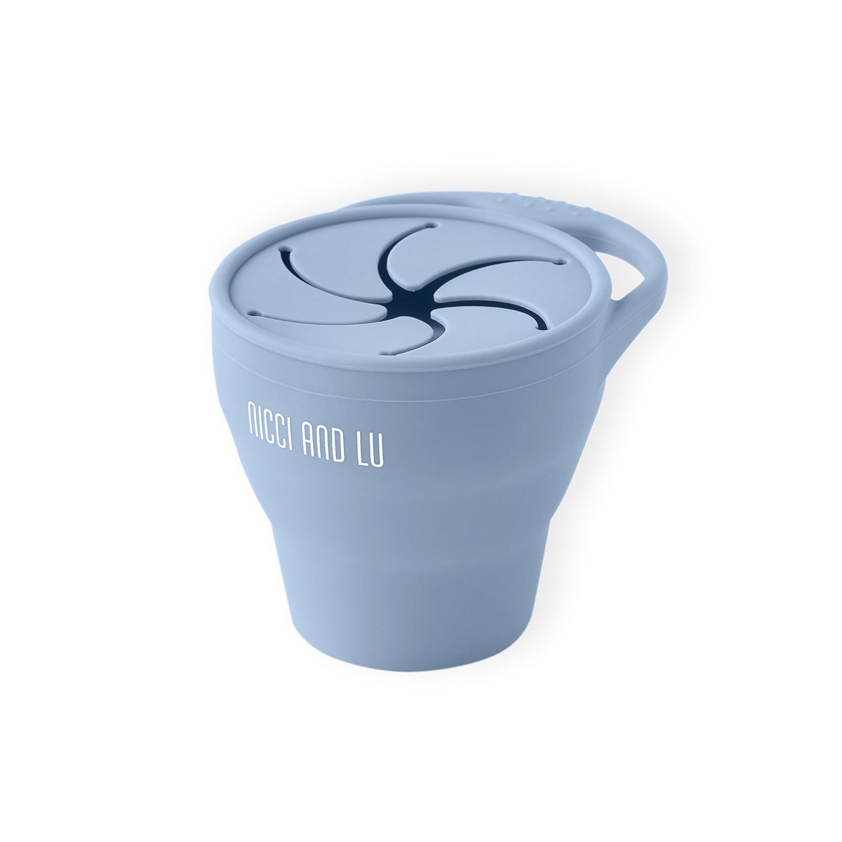 Silicone Snack Cups - Sky Blue