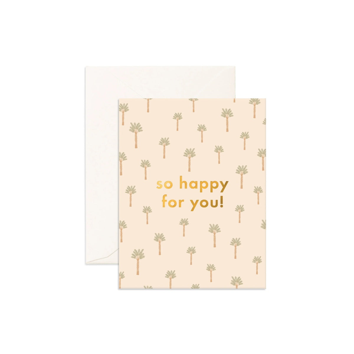 So Happy Tiny Palms Greeting Card