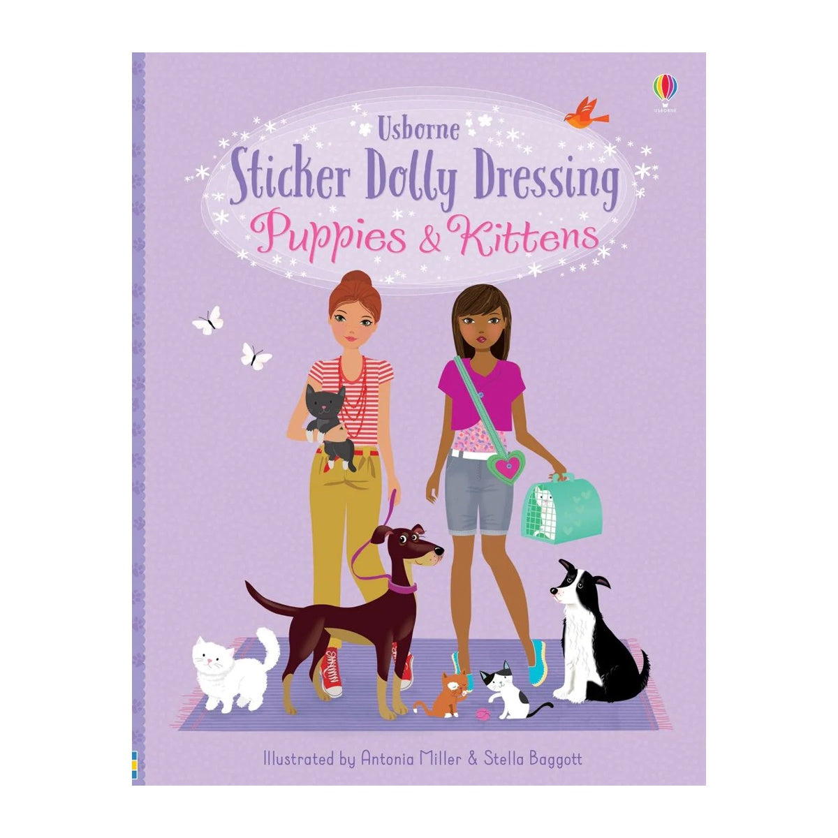 Sticker Dolly Dressing - Puppies And Kittens