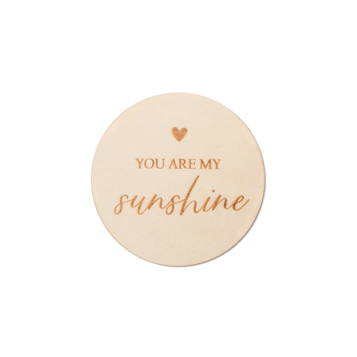Milestone Card - You are my sunshine